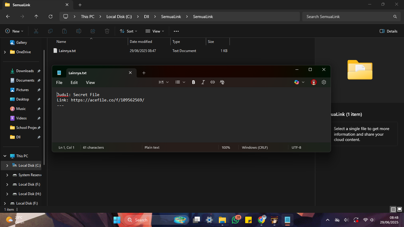 Link Saver Screenshot 3